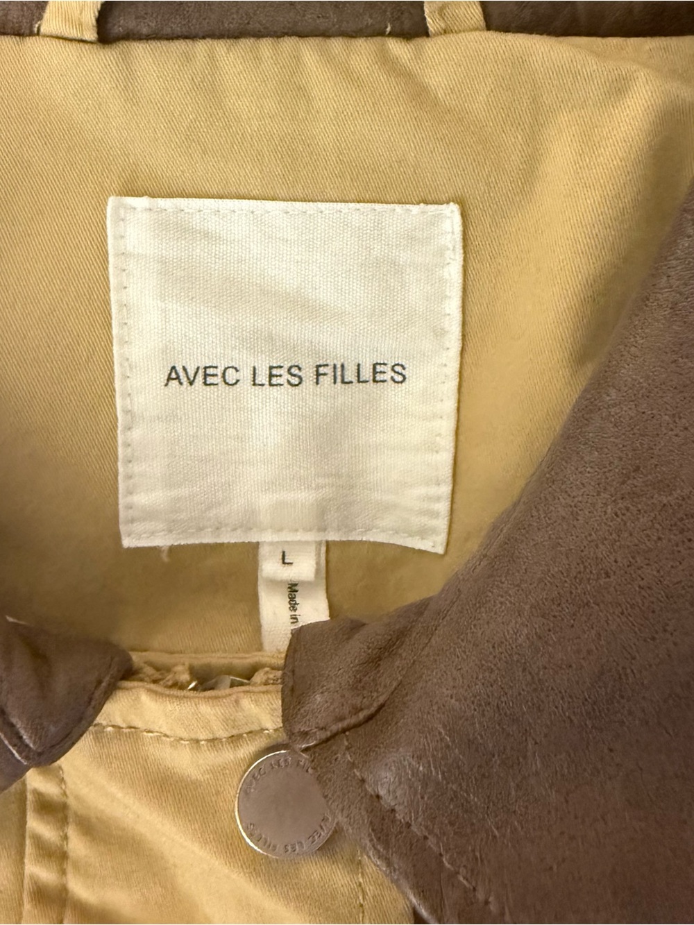 Avec Les Filles Cape Cropped Trench - Picture 5 of 5
